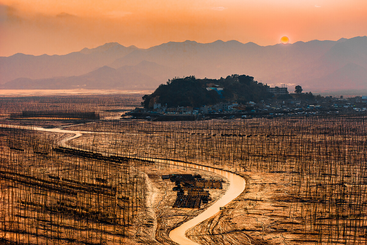 霞浦东壁日落,沙江s弯,东海一号线,泰顺温泉双动4日游